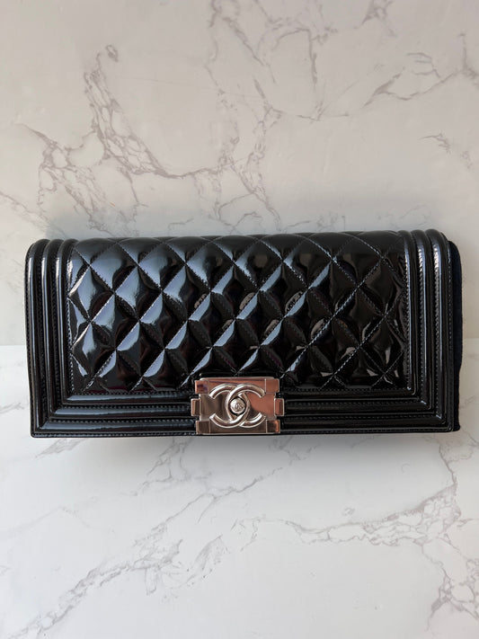 Chanel Boy Black Luxury Clutch