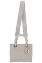 Christian Dior Lady D-Lite Bag Medium Grey