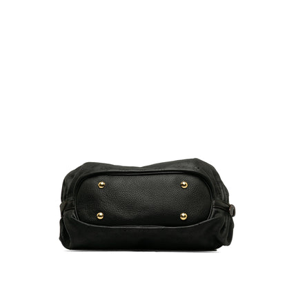 Black Louis Vuitton Monogram Mahina XS Crossbody Bag