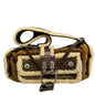 Dior Flight Medium Shoulder Bag Tan Brown Shearling