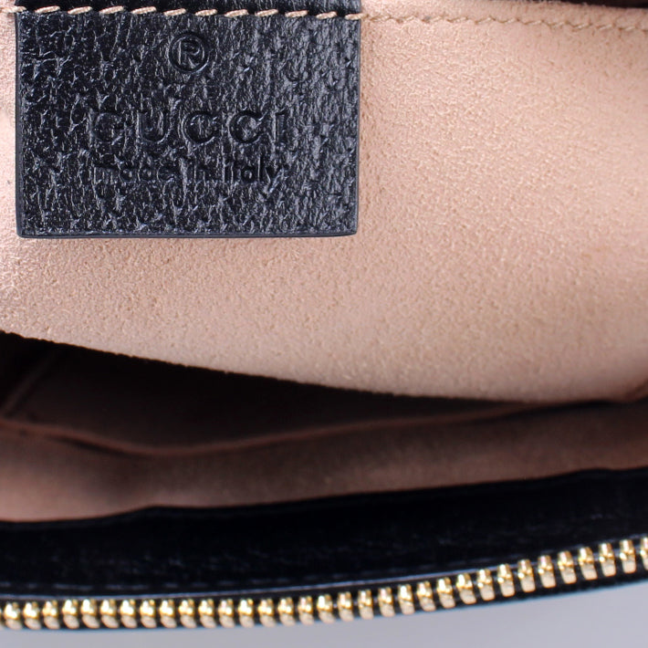 547551 Ophidia Small Tote Leather