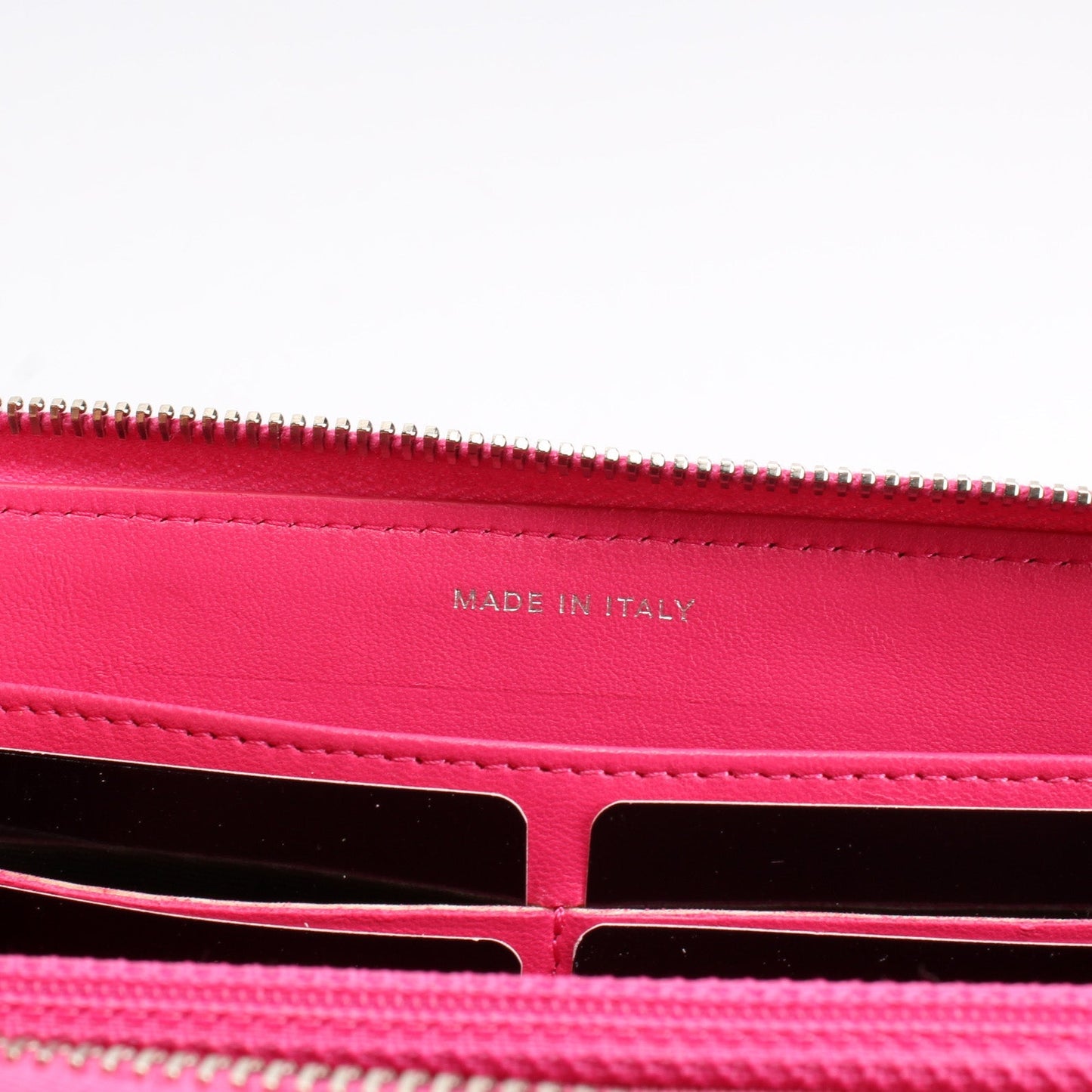CC Zip Around Long Wallet Lambskin