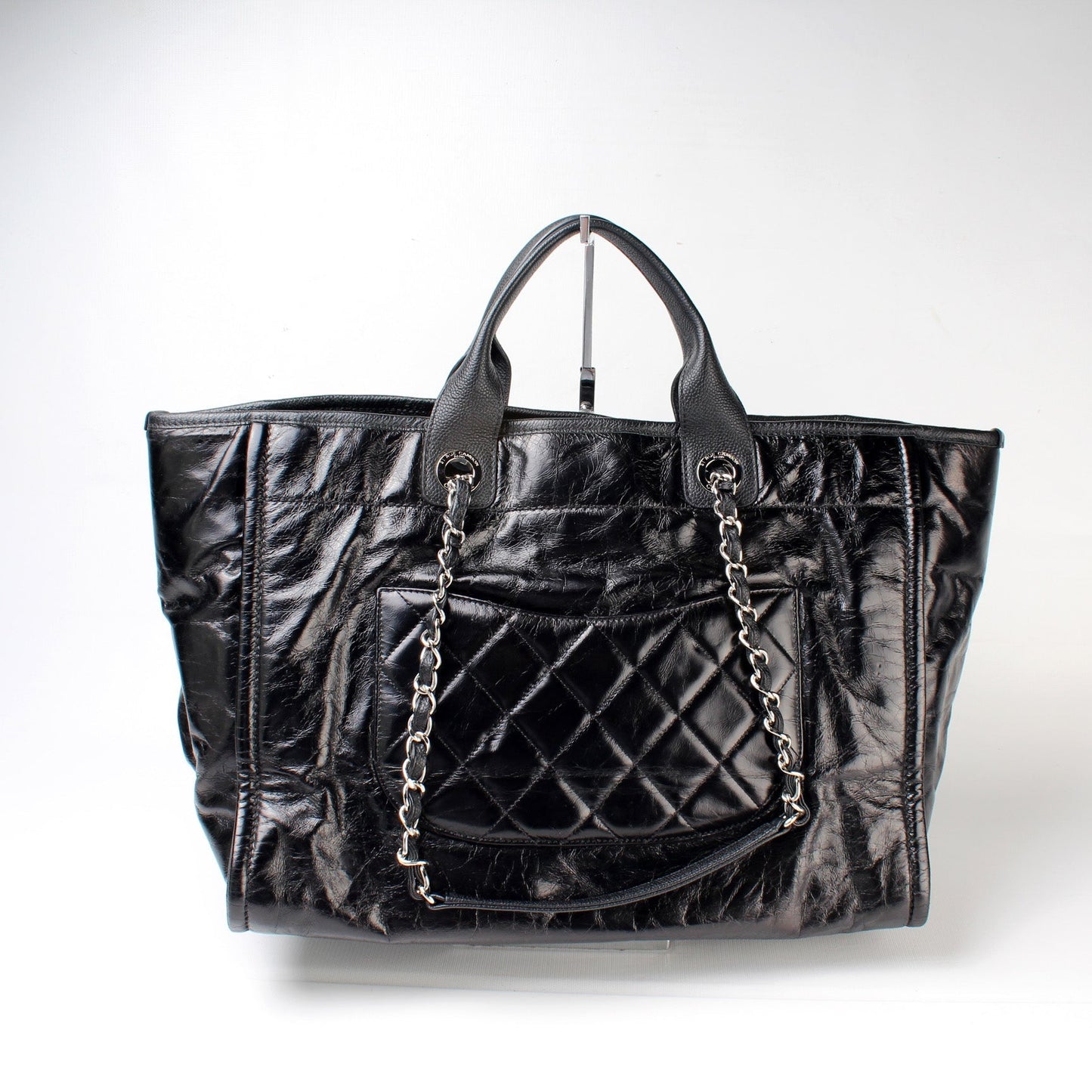 Deauville Glazed Calfskin MedIum 22M