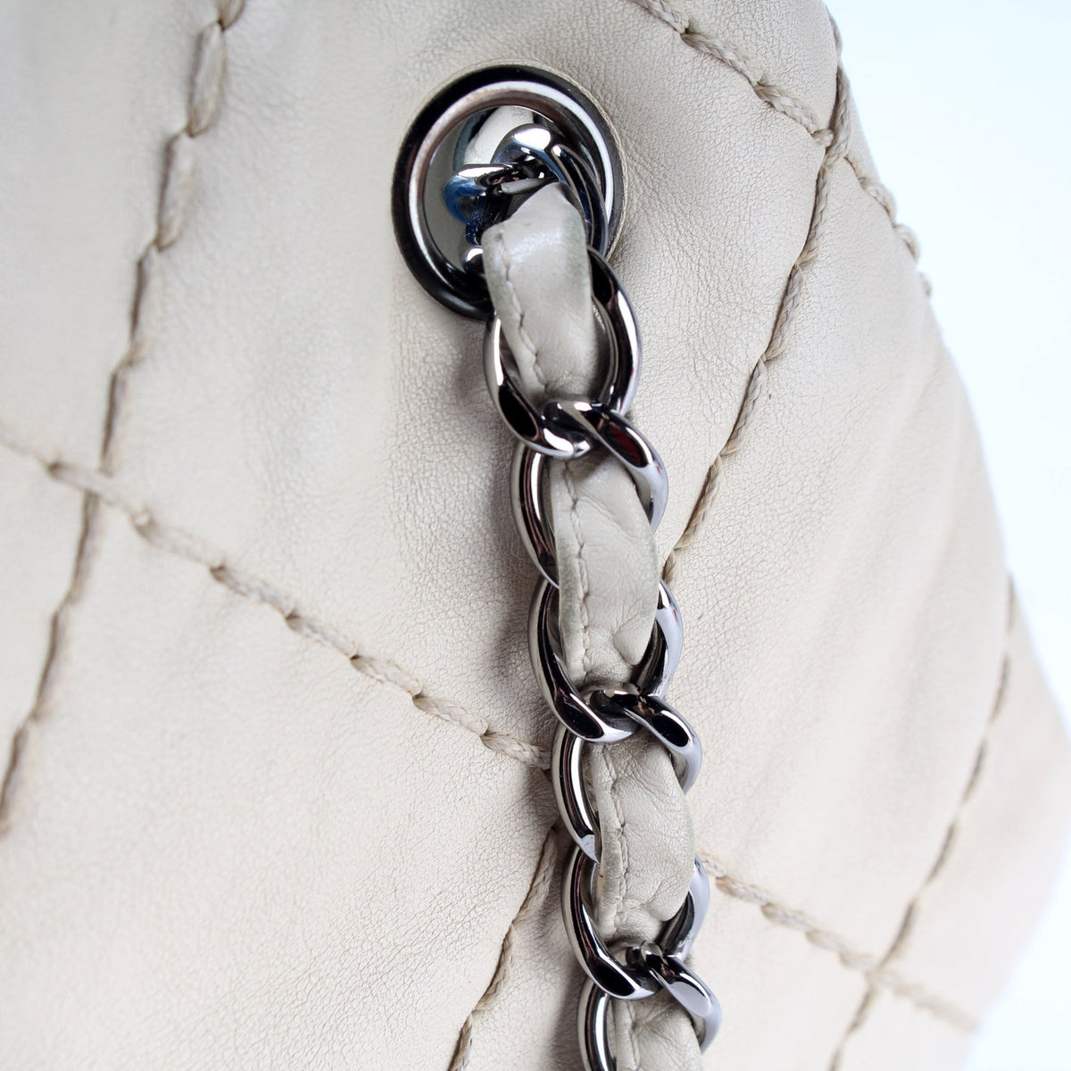 Expandable Ligne Drawstring Bag