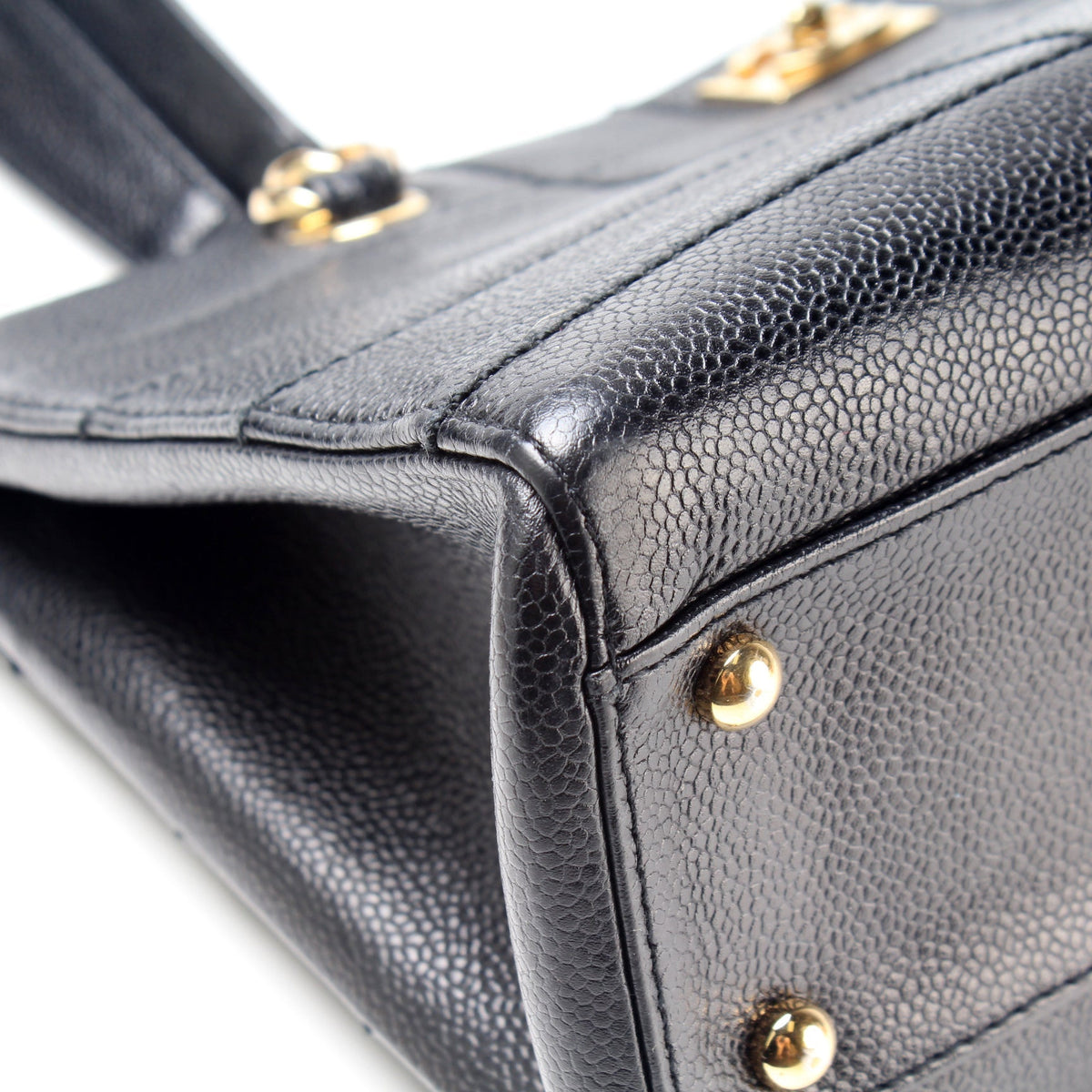 Chocolate Bar Shoulder Bag Caviar
