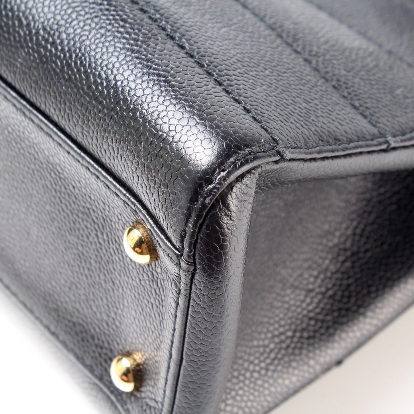 Chocolate Bar Shoulder Bag Caviar