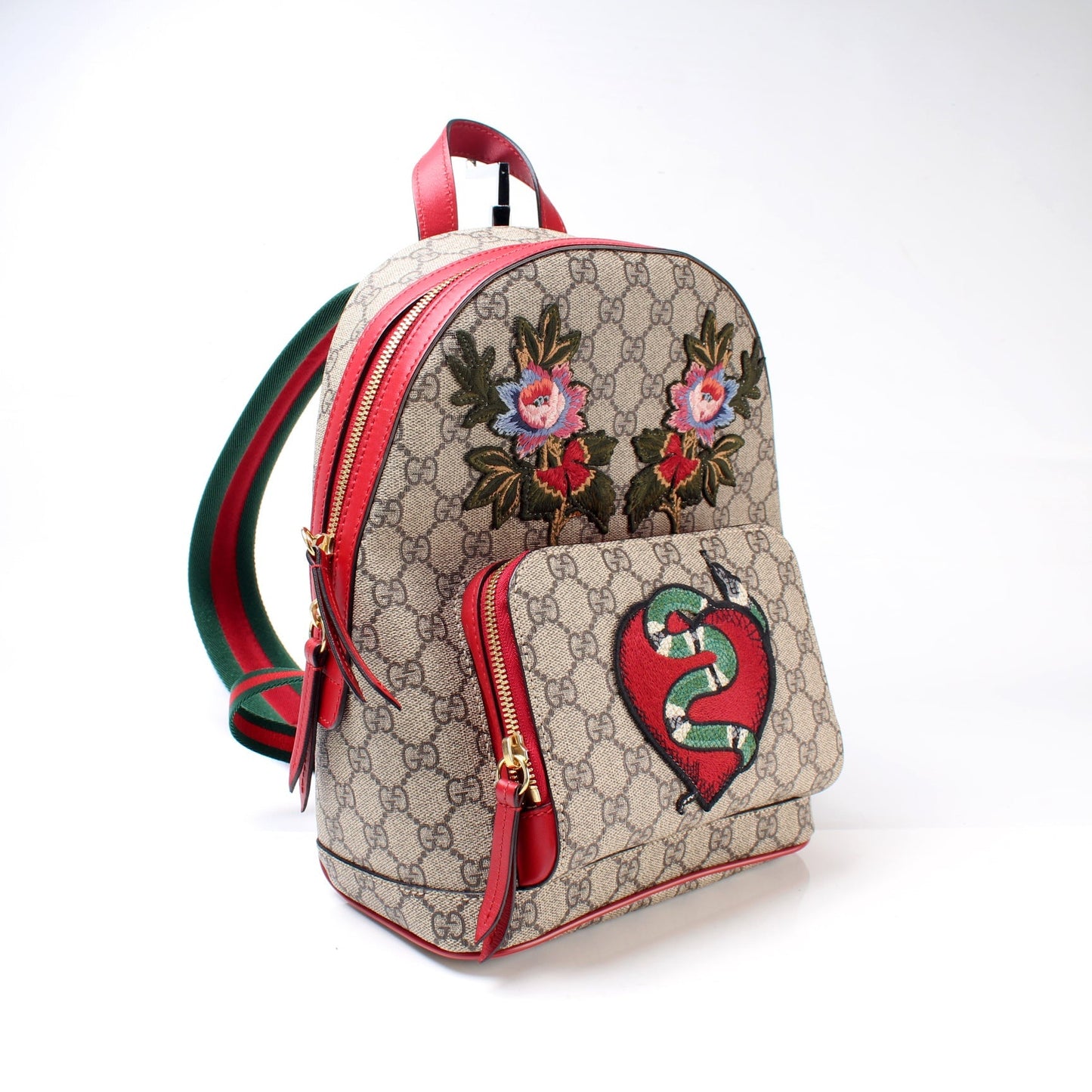 427042 GG Supreme Embroidered Backpack