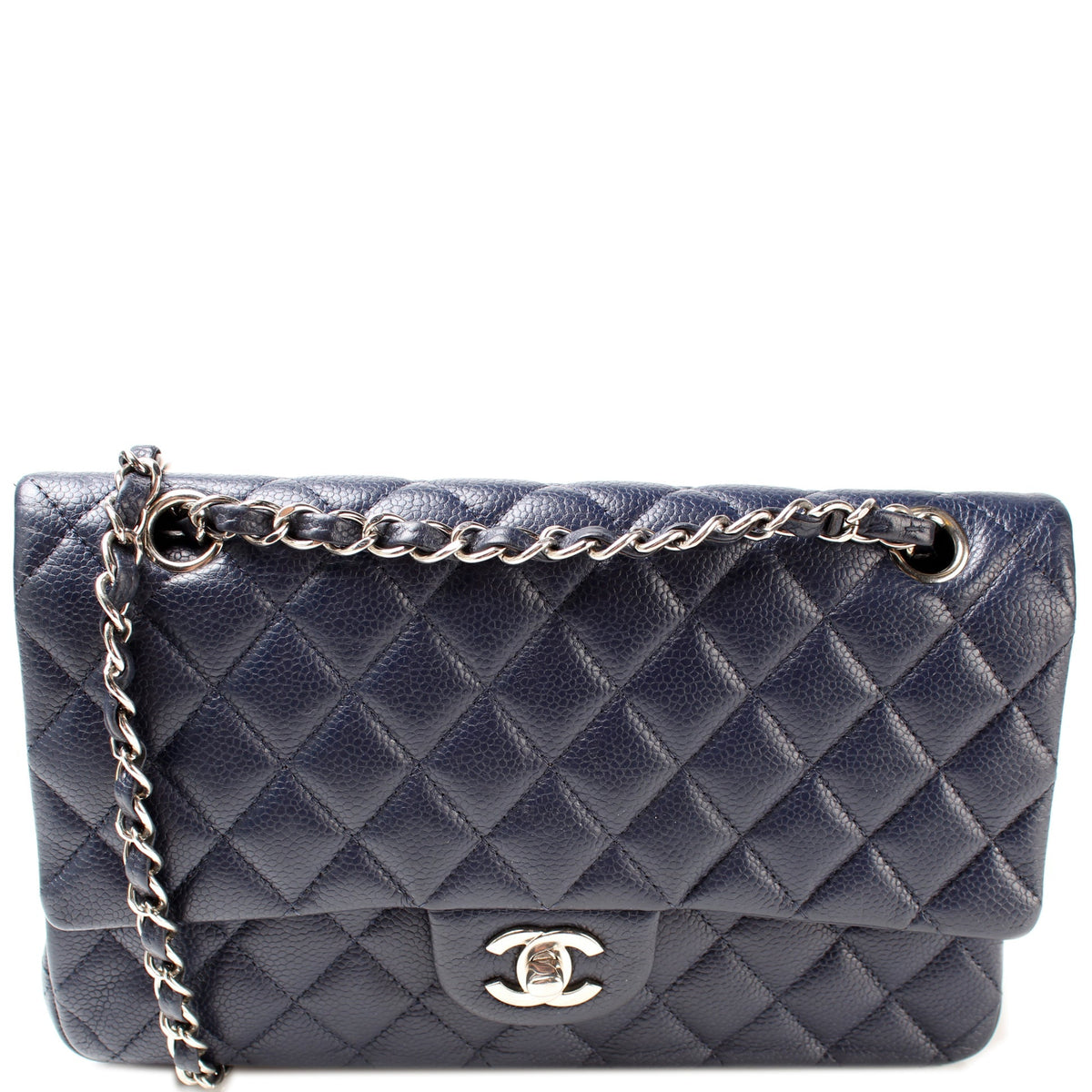 Classic Flap Medium Caviar 19M
