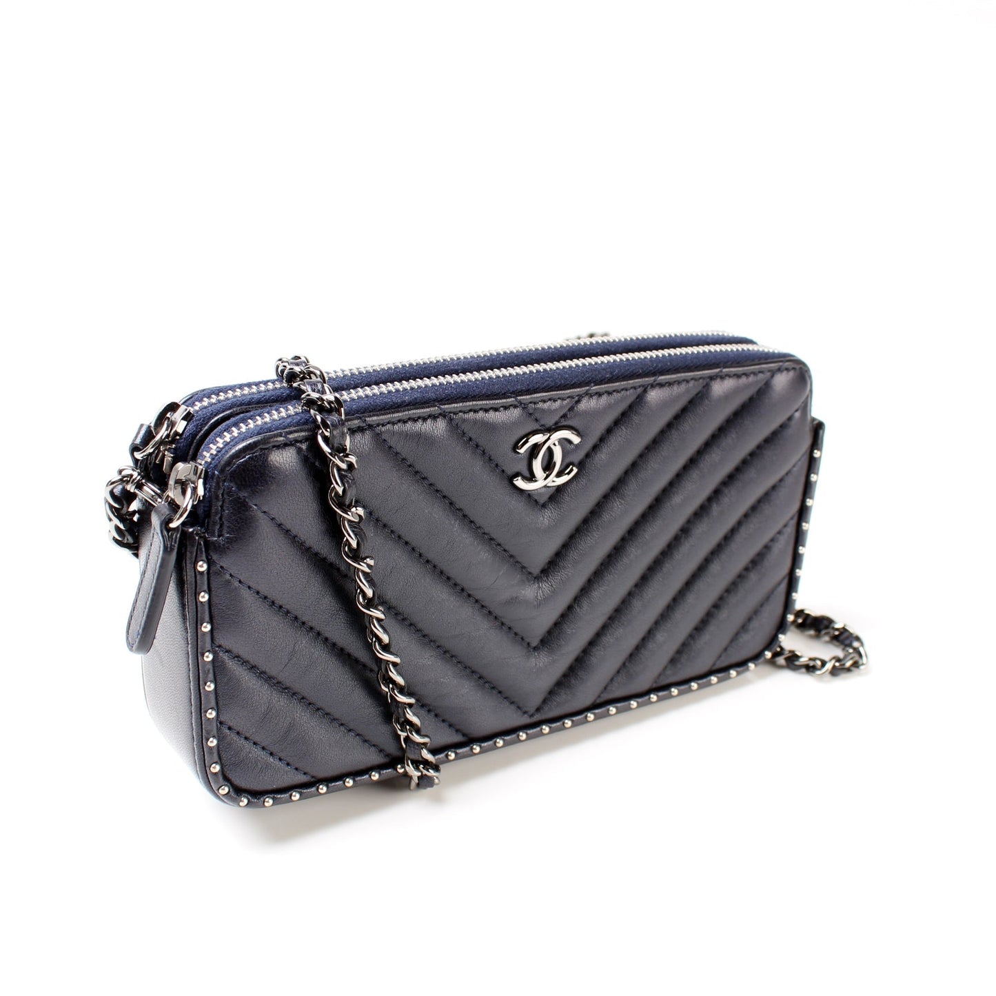WOC Double Zip 26M Studded