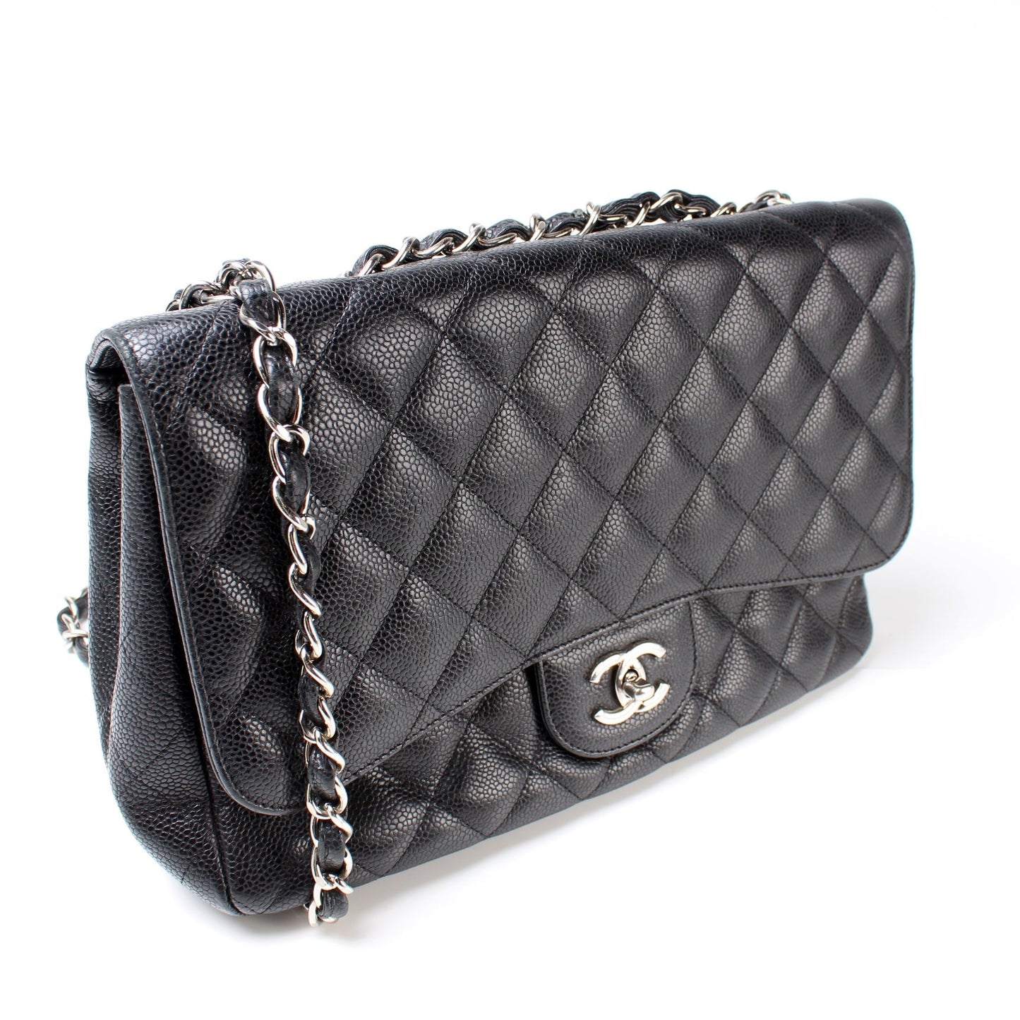 Classic Flap Jumbo Caviar 13M