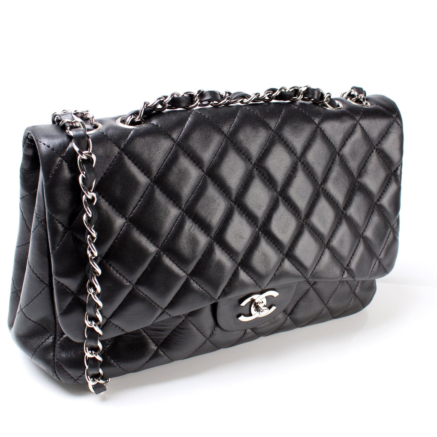 Classic Flap Jumbo Lambskin 12M
