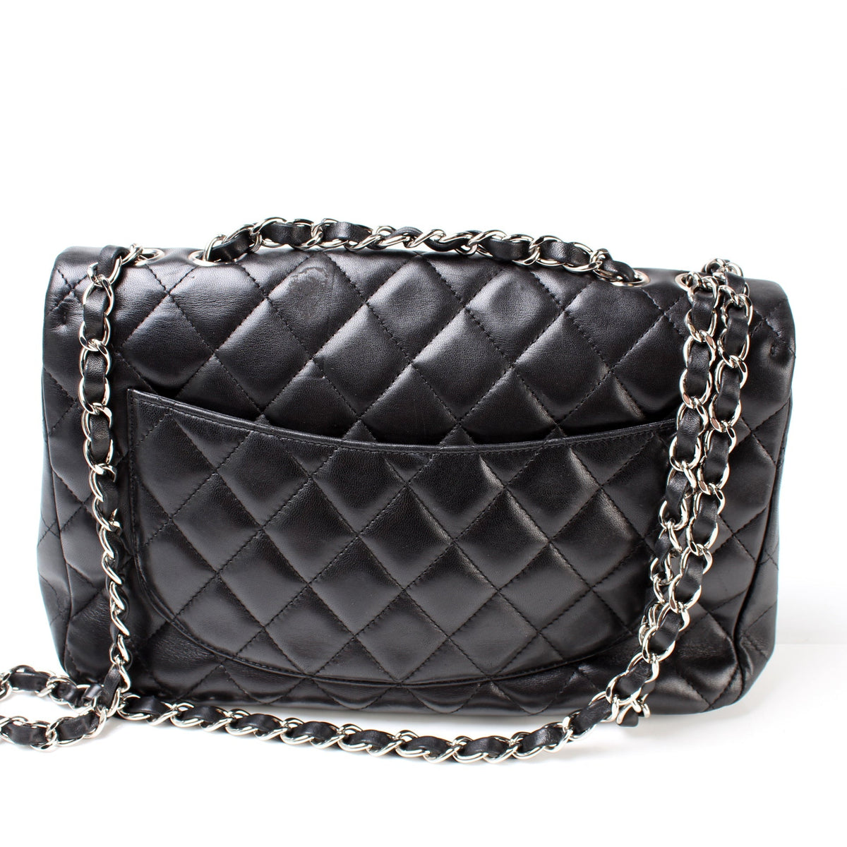 Classic Flap Jumbo Lambskin 12M