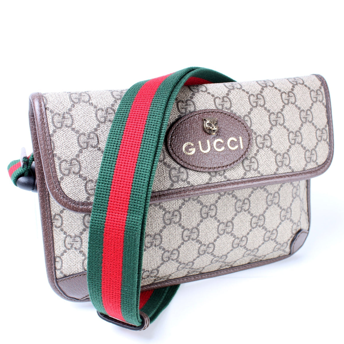 493930 GG Supreme Neo Web Belt Bag