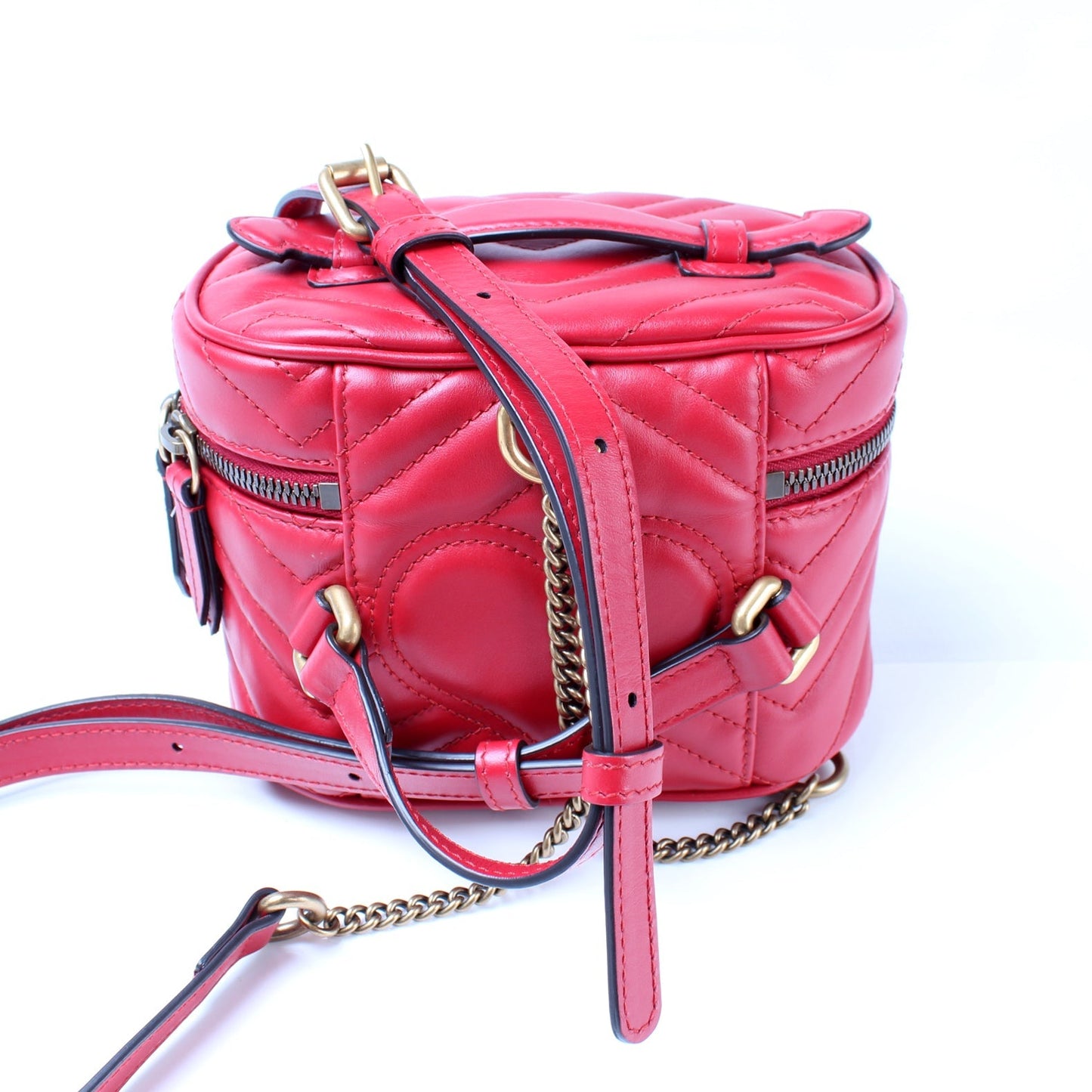 593594 GG Marmont Mini Vanity Backpack