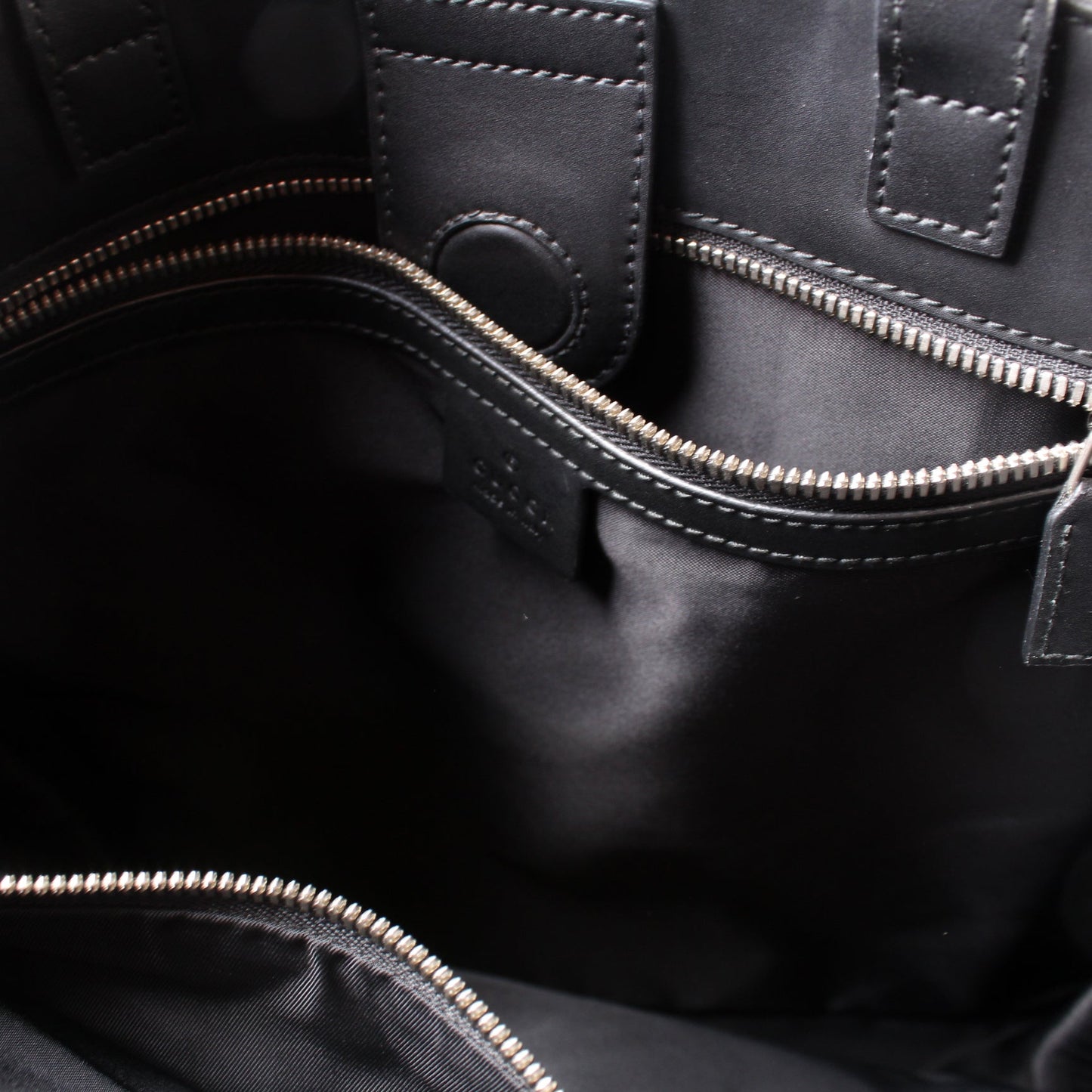 456217 GG Supreme Web Vertical Tote