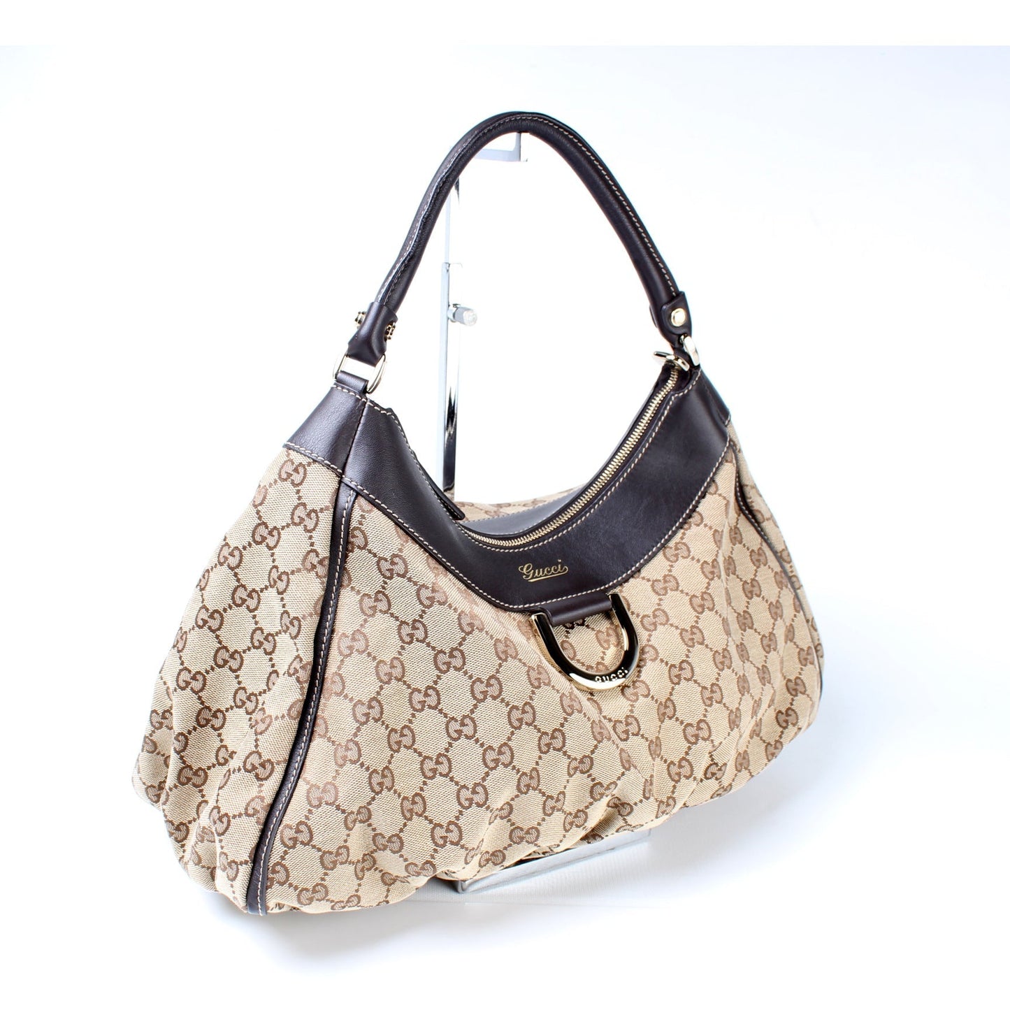 189833 Guccissima D Ring Hobo