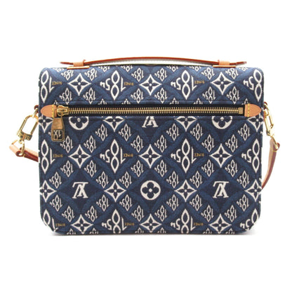 Louis Vuitton  Coated Canvas Pochette Shoulder Bag