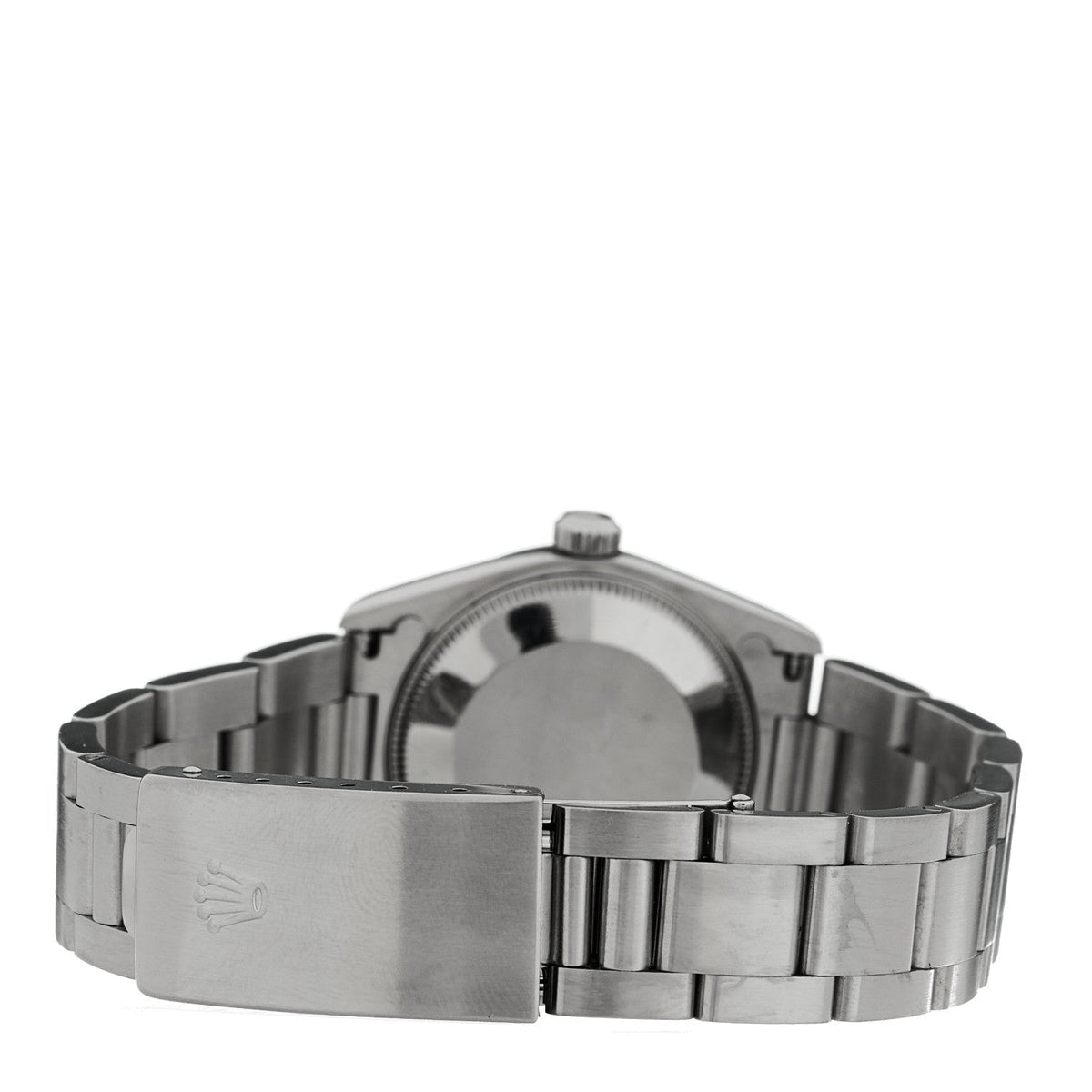 Stainless Steel 31mm Oyster Perpetual Watch Black 77080