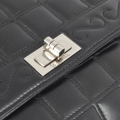 Chanel Lambskin Black Shoulder Bag Style