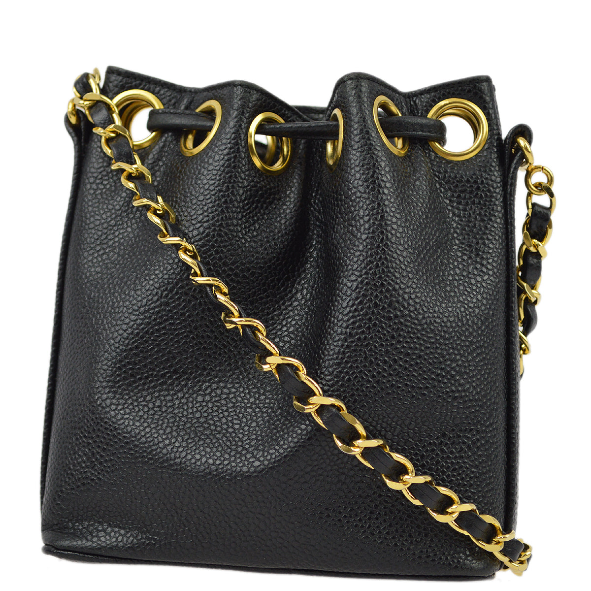 Chanel Caviar Black Shoulder Bag Style 3