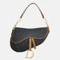 Dior Saddle 2001 Navy Denim with Beige Leather Trim Shoulder Bag