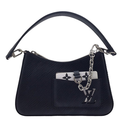 Louis Vuitton  Noir Epi Leather Handbag Shoulder Bag