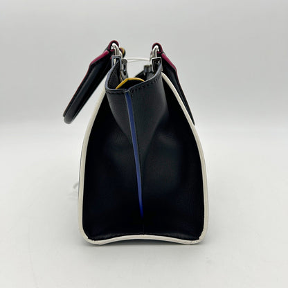 FENDI Vitello Dolce Mini 3Jours Tote Black LA15492