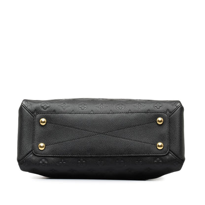 Black Louis Vuitton Monogram Empreinte Vosges MM Satchel