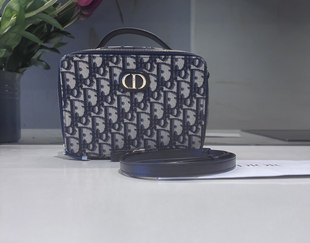 Dior Montaigne Canvas Shoulder Bag