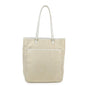 Christian Dior Trotter Canvas Leather Tote Bag Gold White 05Ru0034
