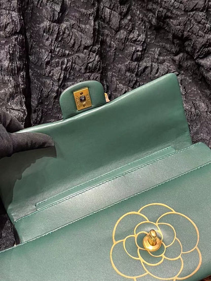 Chanel Gabrielle Calfskin Gold Shoulder Bag