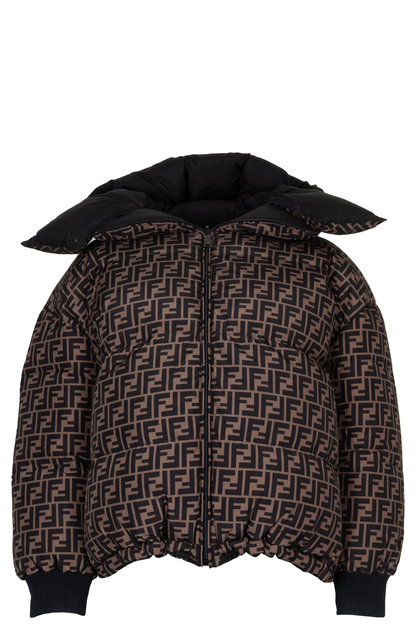 FENDI 2020 Zucca Print Reversible Down Jacket