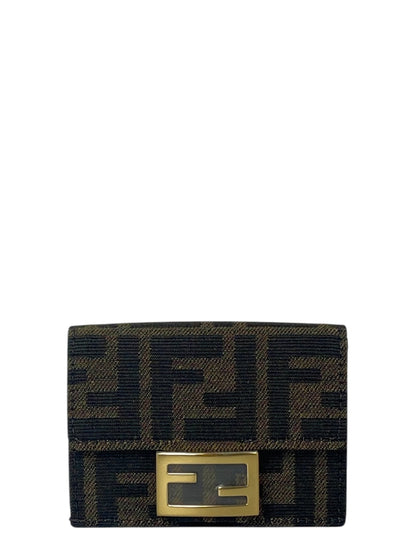 Fendi Monogram Micro Trifold Wallet