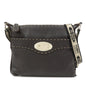 FENDI Selleria Leather Shoulder Bag Crossbody Bag Brown 8BT092