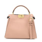 FENDI Peekaboo Iconic Essentially Leather 2Way Bag Pink 8BN302