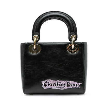 Dior Lady Dior Chain Leather Shoulder Bag