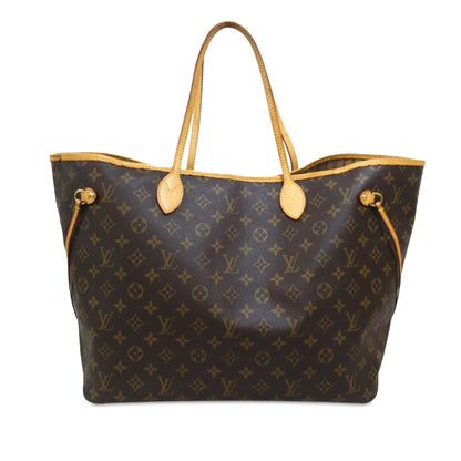Brown Louis Vuitton Monogram Neverfull GM Tote Bag