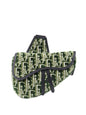 Dior Saddle Leather Crossbody Green