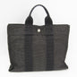 Luxury Hermes Gray Canvas Herline Pm Tote