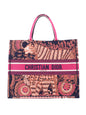 Dior Limited Edition Animal Embroidered Large Book Tote