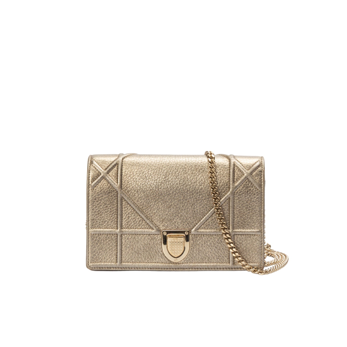 Dior Chain Leather Crossbody Bag