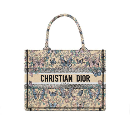 Dior Book Tote Papillon Tote Bag