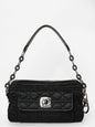 Christian Dior Cannage Chaining Nylon Shoulder Bag