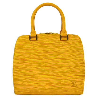 Louis Vuitton 1998 Yellow Epi Pont Neuf Handbag M52059