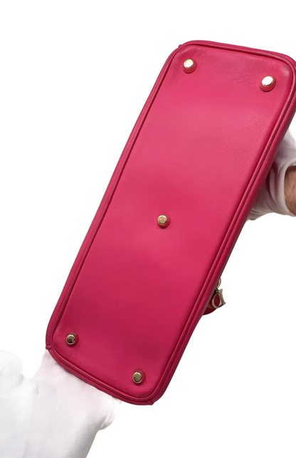 Dior Leather Handbag Dior Pink In Leather B21-66