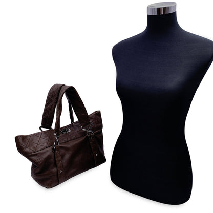 Chanel Leather Brown Luxury Tote
