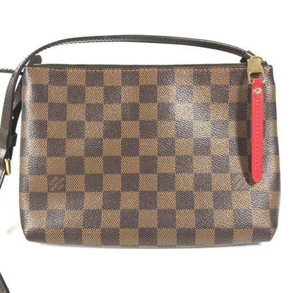 Louis Vuitton  Ebene Damier Canvas Pochette Shoulder Bag