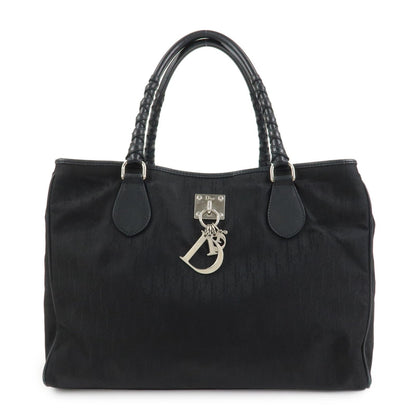 Christian Dior Trotter Nylon Canvas Leather Lovely Shoulder Bag