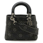 Christian Dior Black Khaki Leather Handbag Shoulder Bag