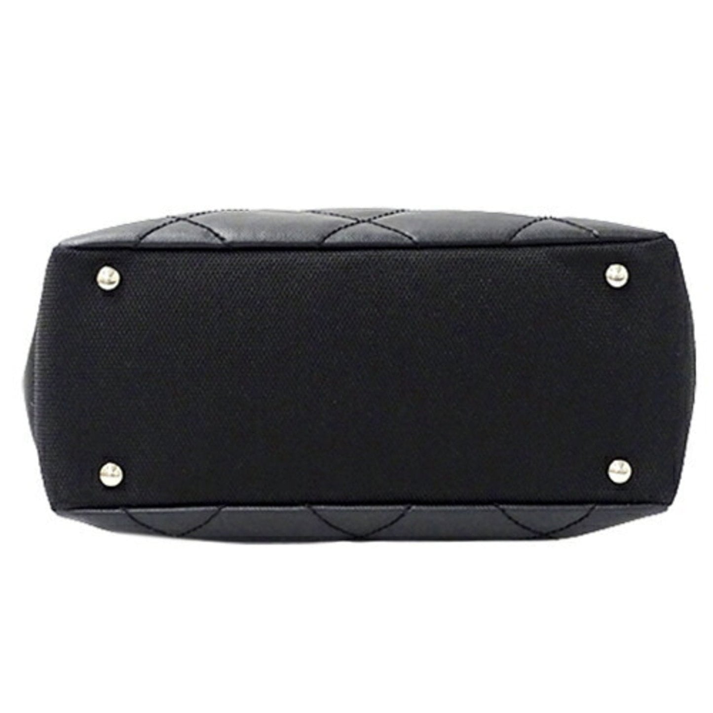 Chanel Bag Paris Biarritz Women's Tote Coated Canvas Black
